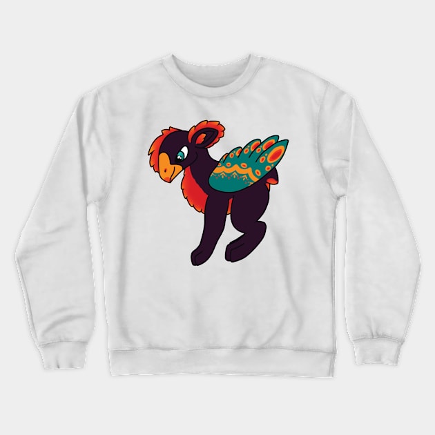 Alexis Parrot Griffin :: Imaginary Creatures Crewneck Sweatshirt by Platinumfrog